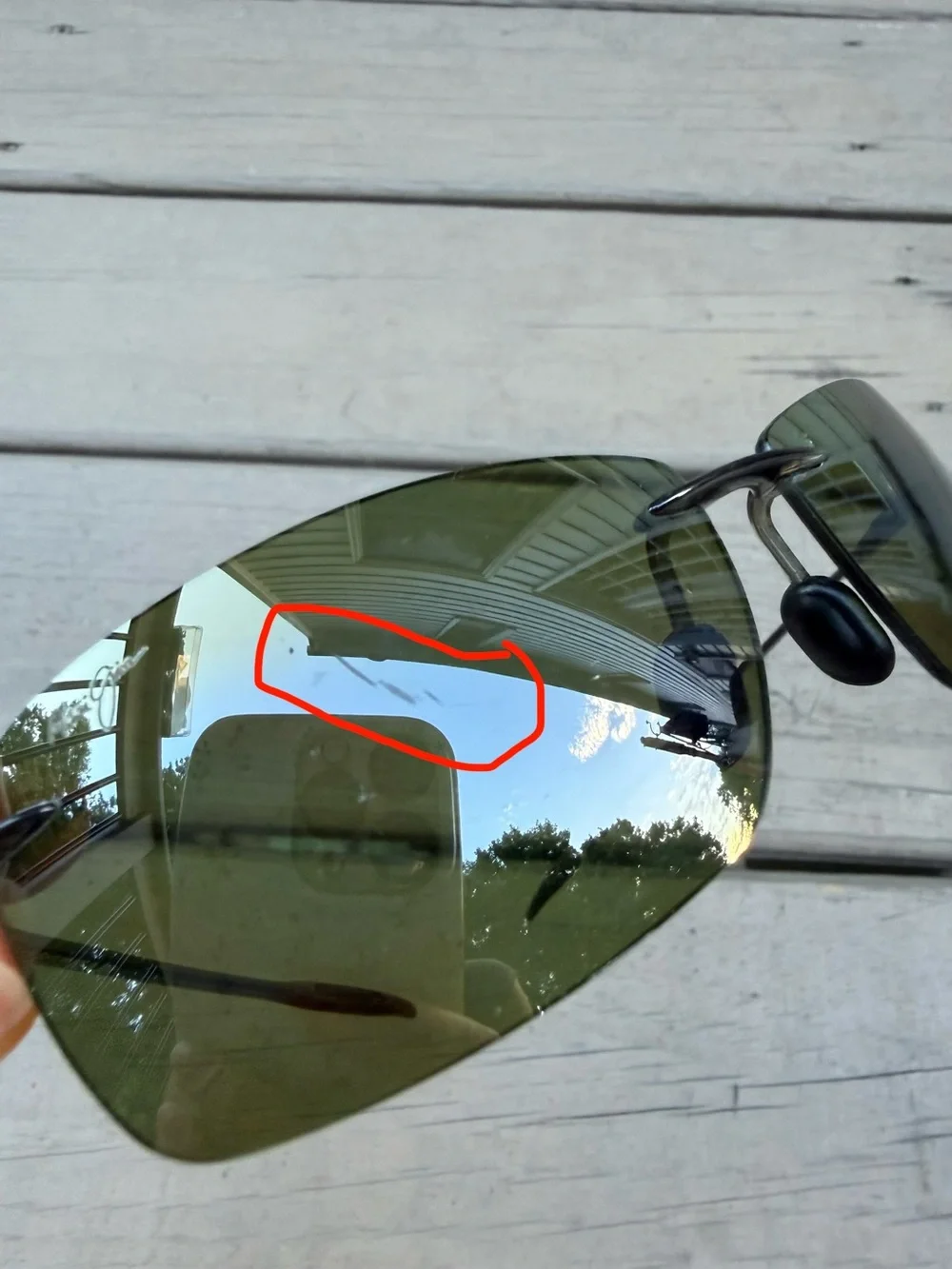 Maui Jim Lighthouse Polarized Rimless Sunglasses